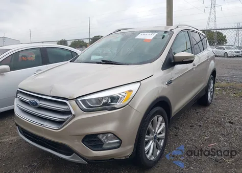 2017 Ford Escape Titanium from USA, damaged, VIN 1FMCU9JD3HUC64479